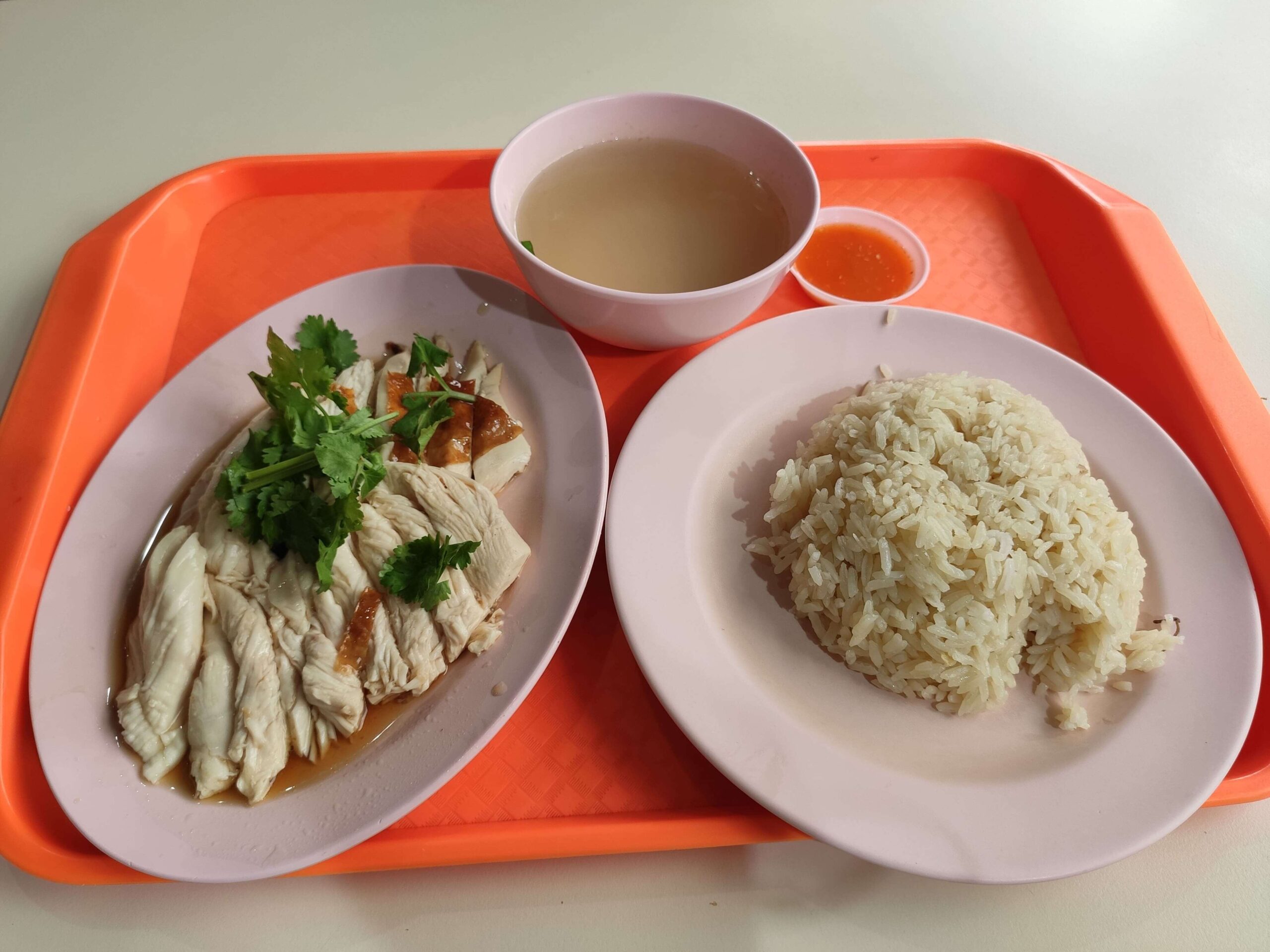 Lai Lai Hainanese Chicken Rice: Hainanese & Roast Chicken, Rice, Soup